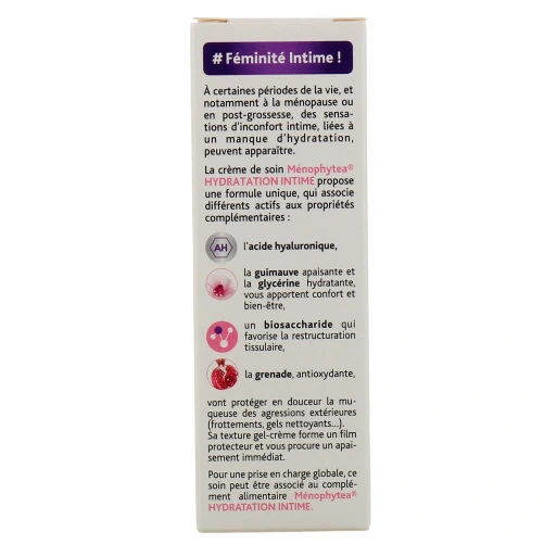 Ménophytea Hydratation Intime Crème de Soin
