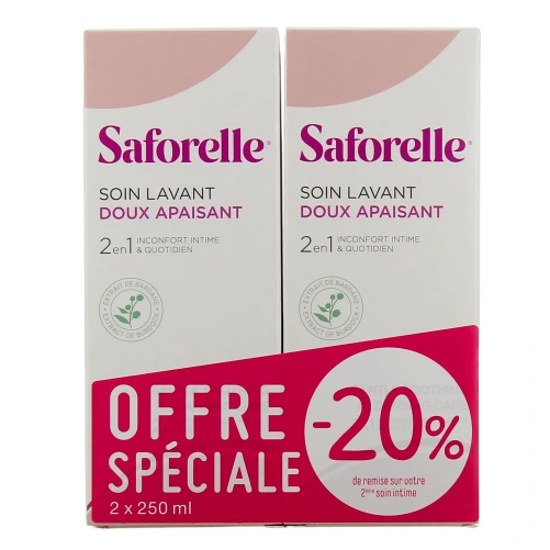 Saforelle Soin Intime Lavant Doux Savon Liquide