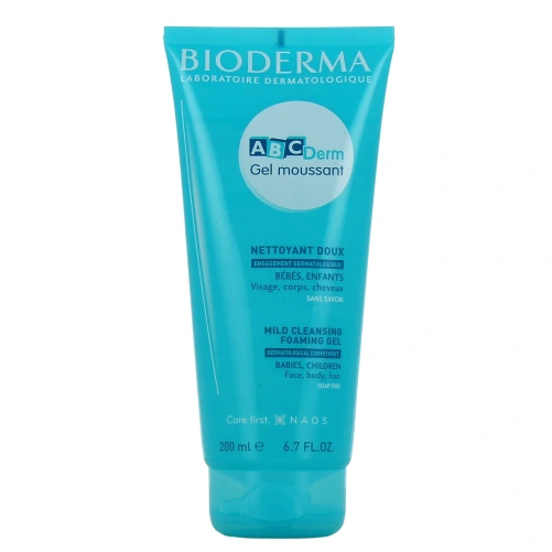Bioderma ABCDerm Gel Moussant Nettoyant Doux