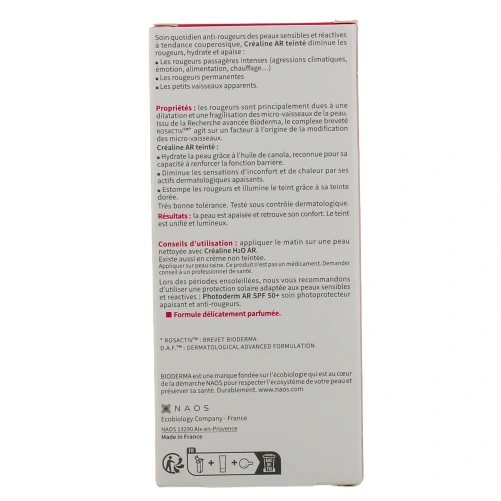 Bioderma Créaline AR Soin anti-rougeurs teinté
