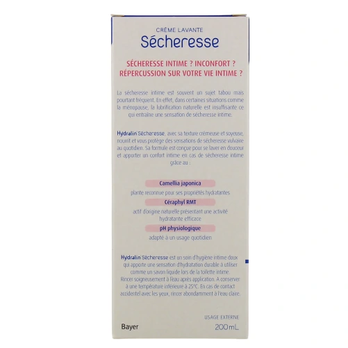 Hydralin Sécheresse Crème Lavante