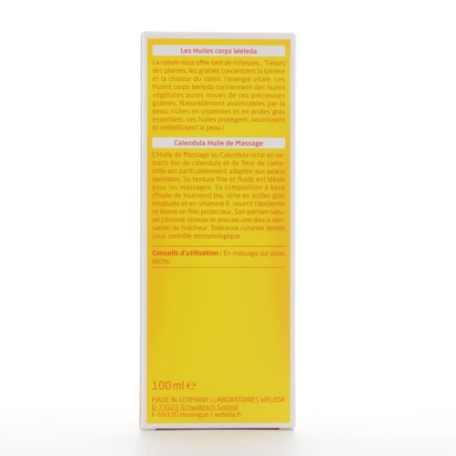 Weleda Calendula Huile de Massage Bio