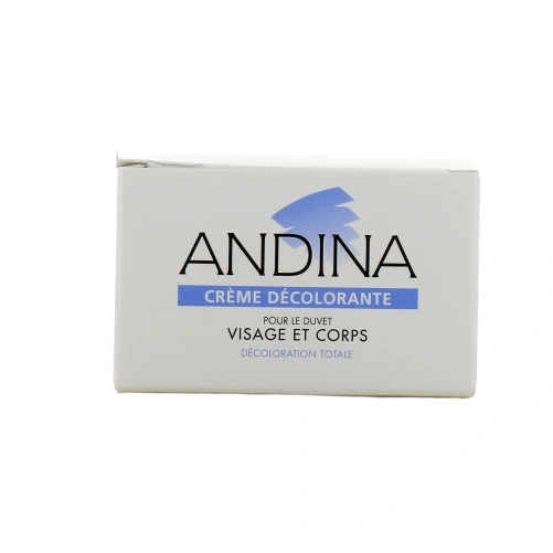 Andina Crème Décolorante Visage et Corps