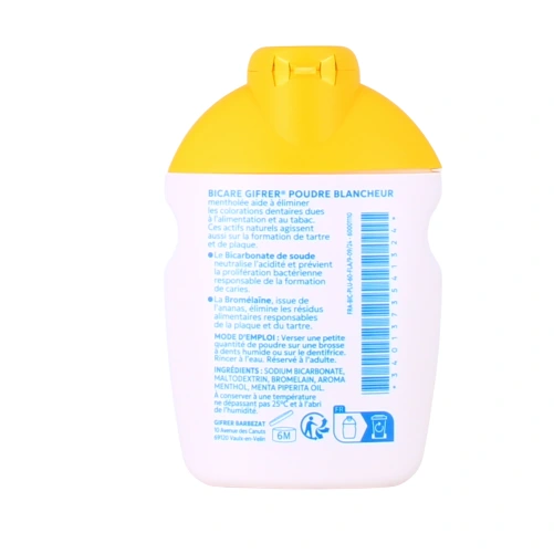 Bicare Gifrer Plus Poudre Blancheur