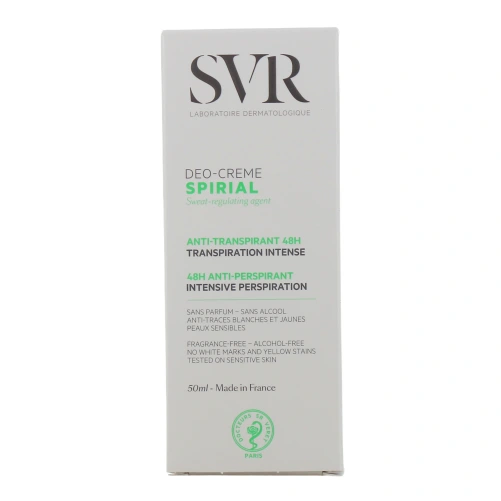 SVR Spirial Déo-Crème Anti-Transpirant 48 h