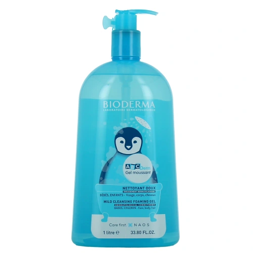 Bioderma ABCDerm Gel Moussant Nettoyant Doux