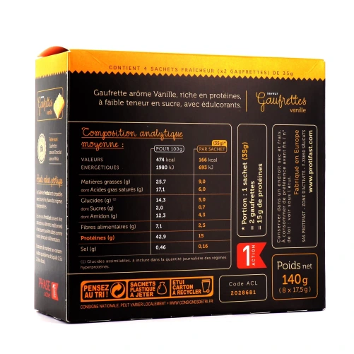 Protifast Saveur Vanille