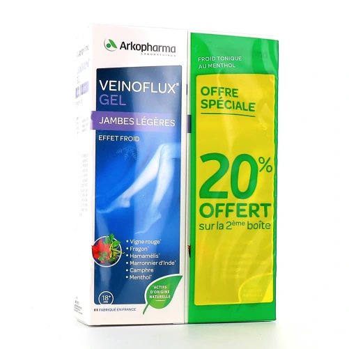 Veinoflux Jambes Légères Gel Effet Froid