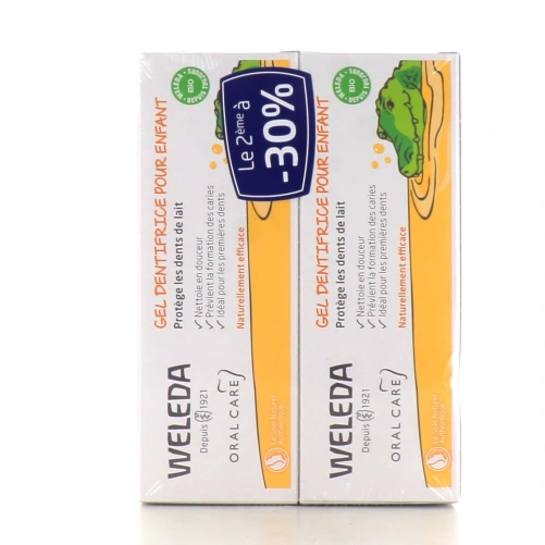 Weleda Gel Dentifrice pour Enfant