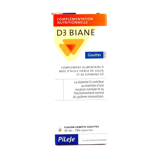 Pileje D3 Biane Gouttes