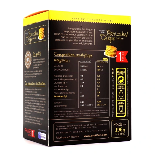 Protifast Pancake Crêpe Nature