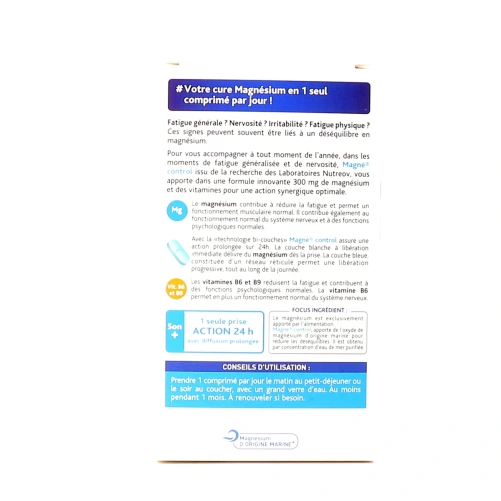 Nutreov Magné Control Magnésium Marin 300mg