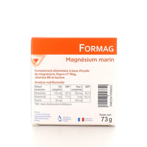 PileJe Formag Magnésium marin