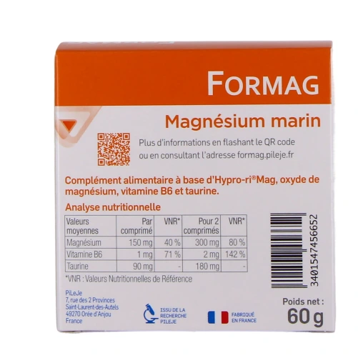 PileJe Formag Magnésium marin
