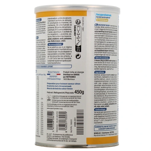 Ergysport Regen' Boisson de Récupération