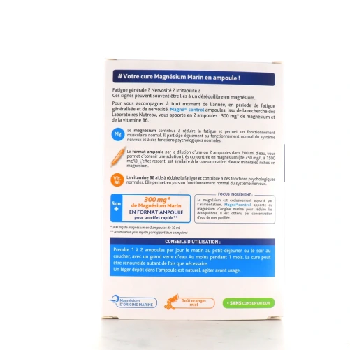 Nutreov Magné Control Magnésium Marin 300mg