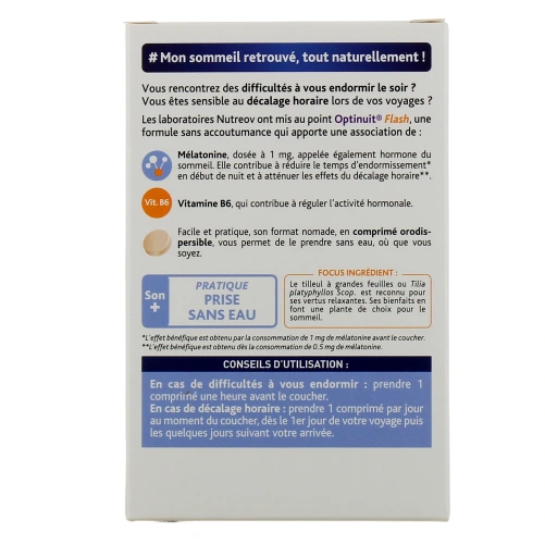 Optinuit Flash Mélatonine
