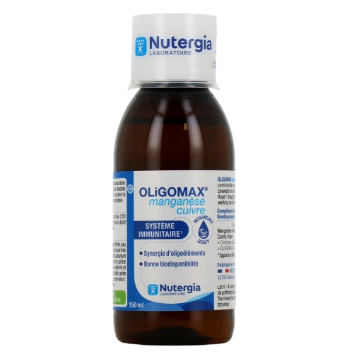 Nutergia Oligomax Manganèse Cuivre