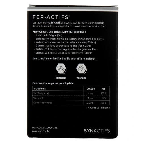 Synactifs Fer Actifs