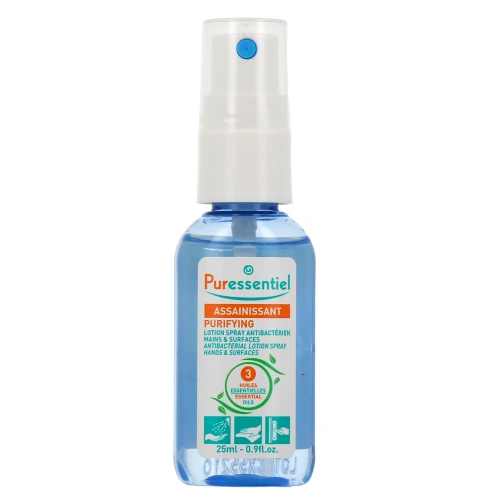 Lotion Spray Antibactérien Assainissant Mains et Surfaces