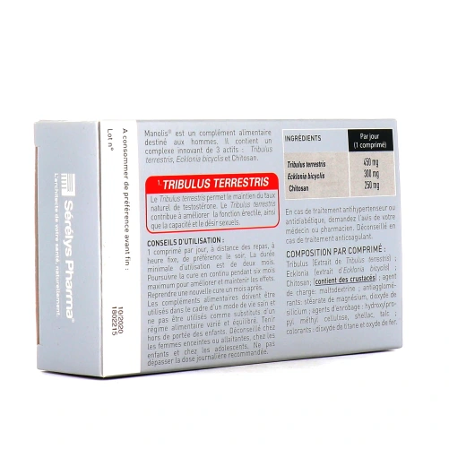 Manolis Fonction érectile 28 comprimés
