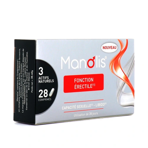 Manolis Fonction érectile 28 comprimés
