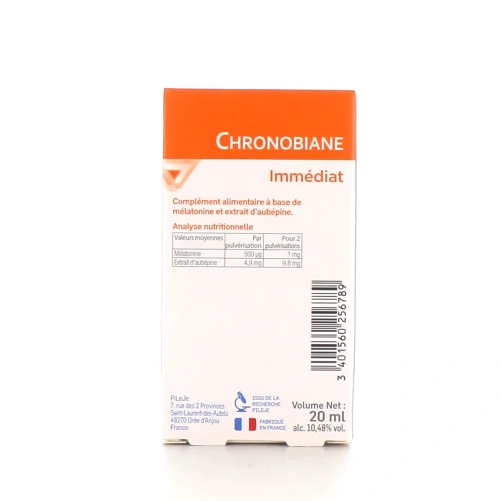 Pileje Chronobiane Immédiat Spray