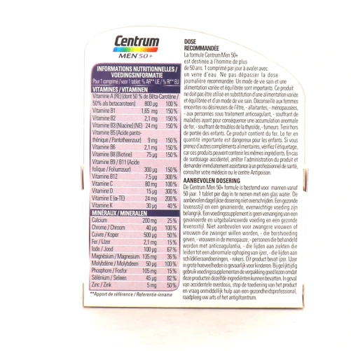 Centrum Men +50