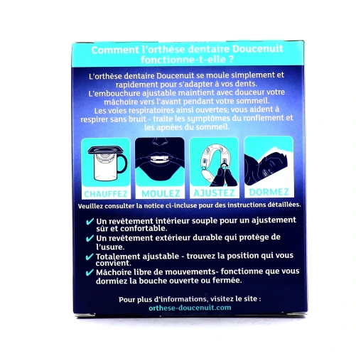 Douce Nuit Anti-Ronflement Orthèse Dentaire