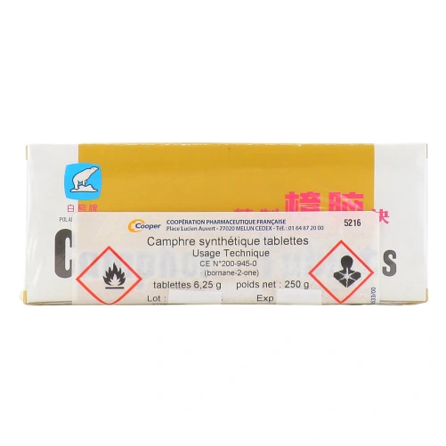 Cooper Camphre Tablettes