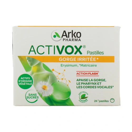 Activox Pastilles Menthe Eucalyptus