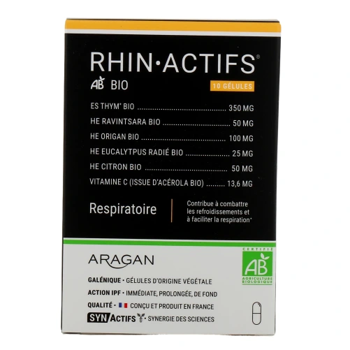 Synactifs Rhin Actifs Bio Respiratoire