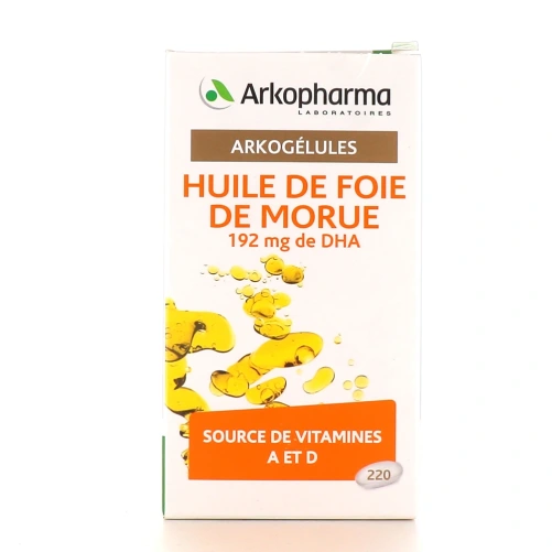 Arkogélules Huile de Foie de Morue