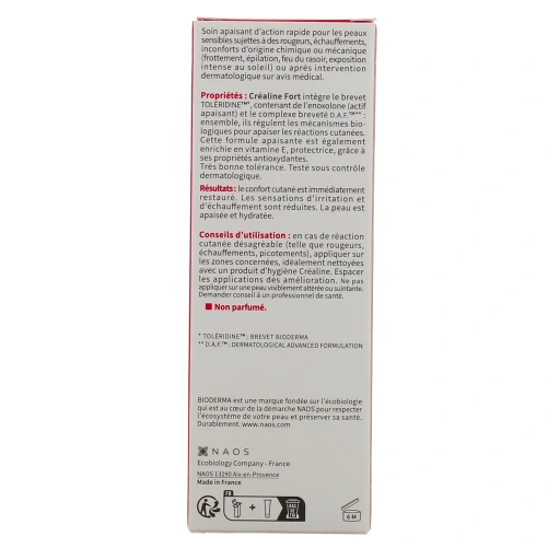 Bioderma Créaline Fort Soin Apaisant Action Rapide