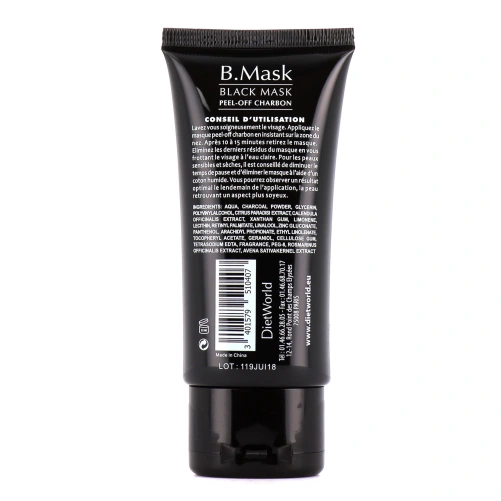 Diet World B.Mask Masque Noir au Charbon