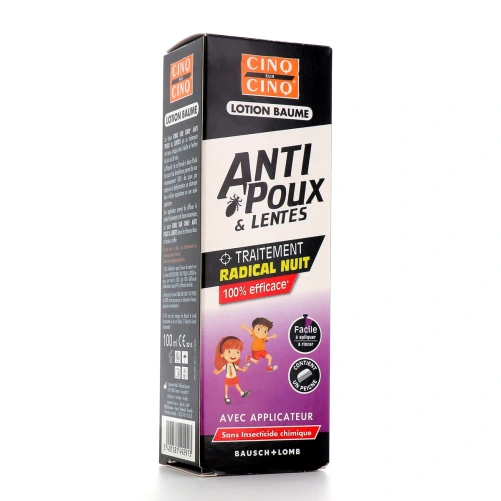 Cinq sur Cinq Lotion Baume Anti-poux et Lentes