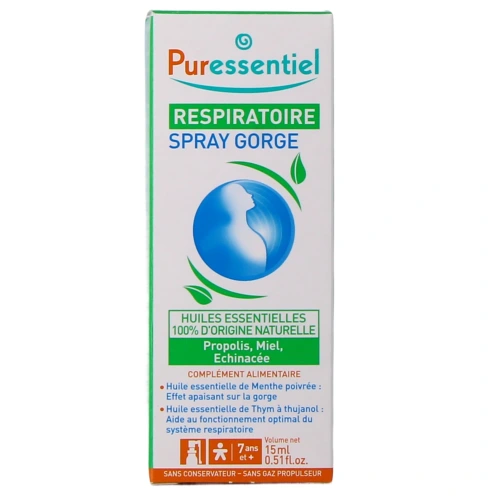 Puressentiel Respiratoire Spray Gorge