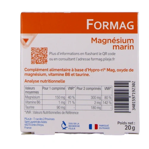 PileJe Formag Magnésium marin