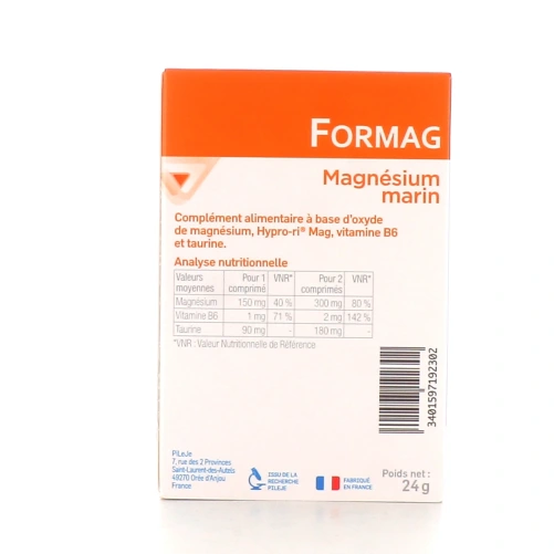 PileJe Formag Magnésium marin
