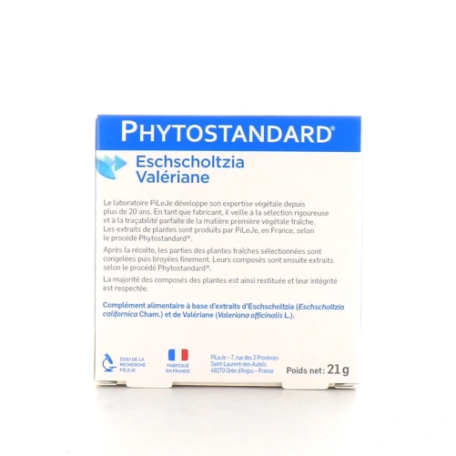 Pileje Phytostandard Eschscholtzia Valériane