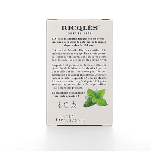 Ricqles Alcool de Menthe