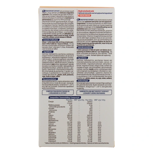 Ergysport Effort Boisson d'Hydratation