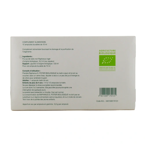 Raphanus S.Potier Biologique