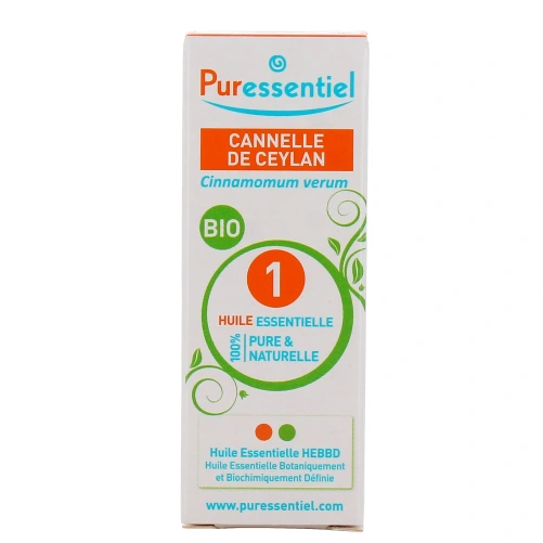 Puressentiel Huile Essentielle Cannelle de Ceylan bio