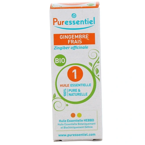 Puressentiel Huile Essentielle Gingembre Frais Bio
