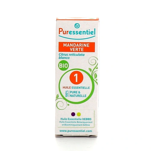 Puressentiel Huile Essentielle Mandarine Verte Bio