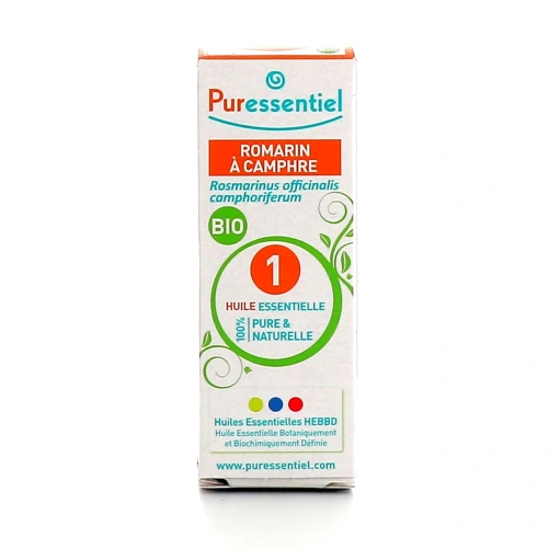 Puressentiel Huile Essentielle Romarin à Camphre Bio