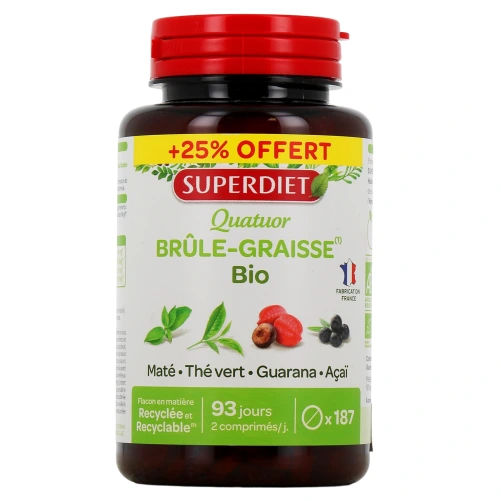 Super Diet Quatuor Brûle-Graisse Bio