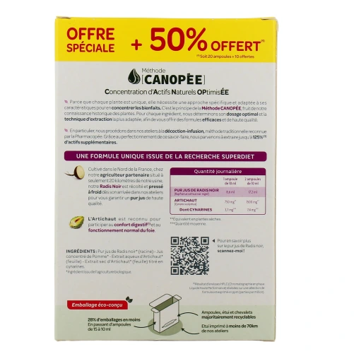 Super Diet Radis Noir Artichaut Bio