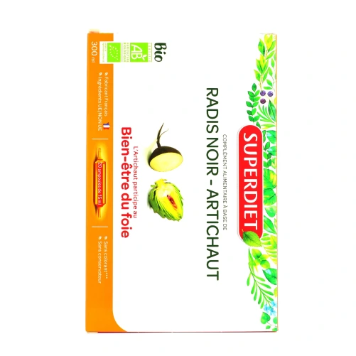 Super Diet Radis Noir Artichaut Bio